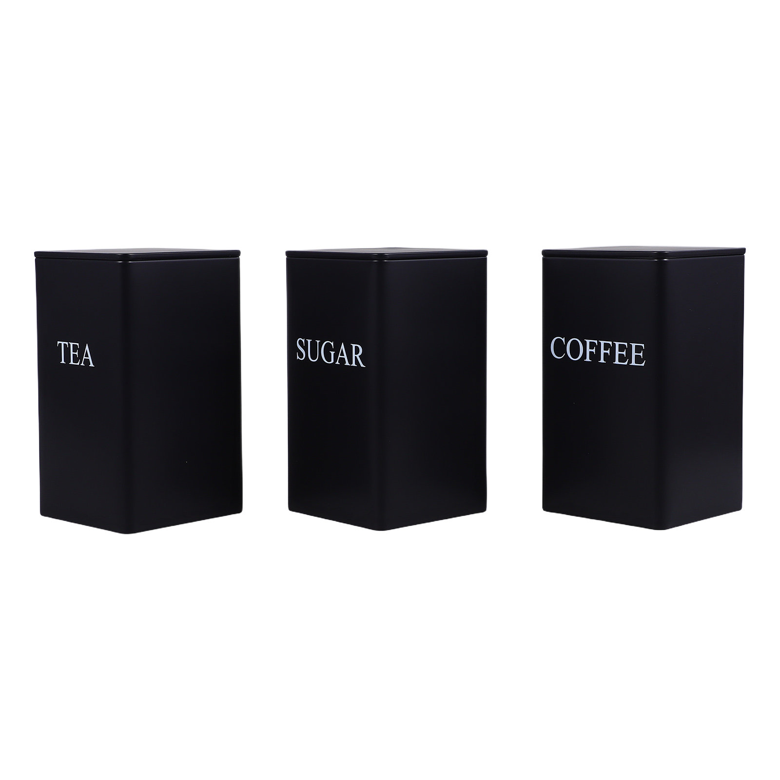 Set Food Storage - Zestaw 3 metalowych pojemników do przechowywania