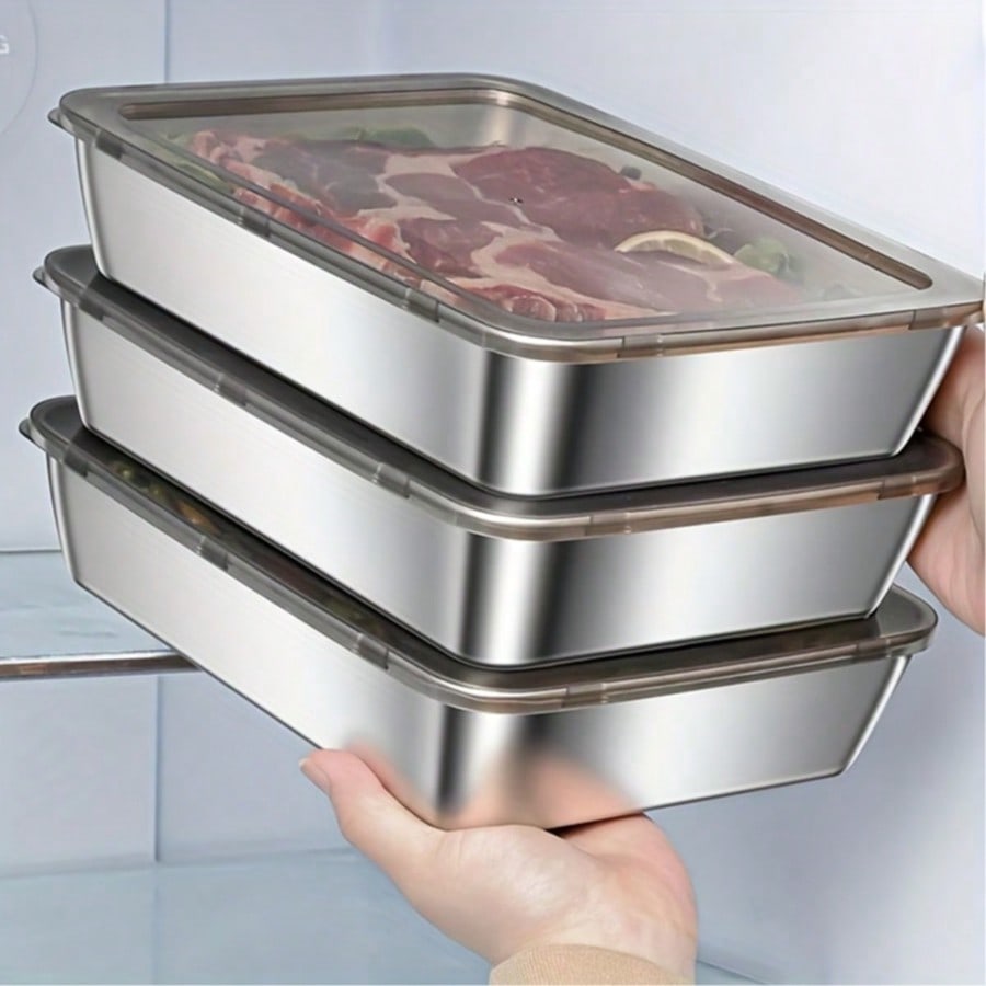 Set Food Storage - 6 sztuk (3 pudełka + 3