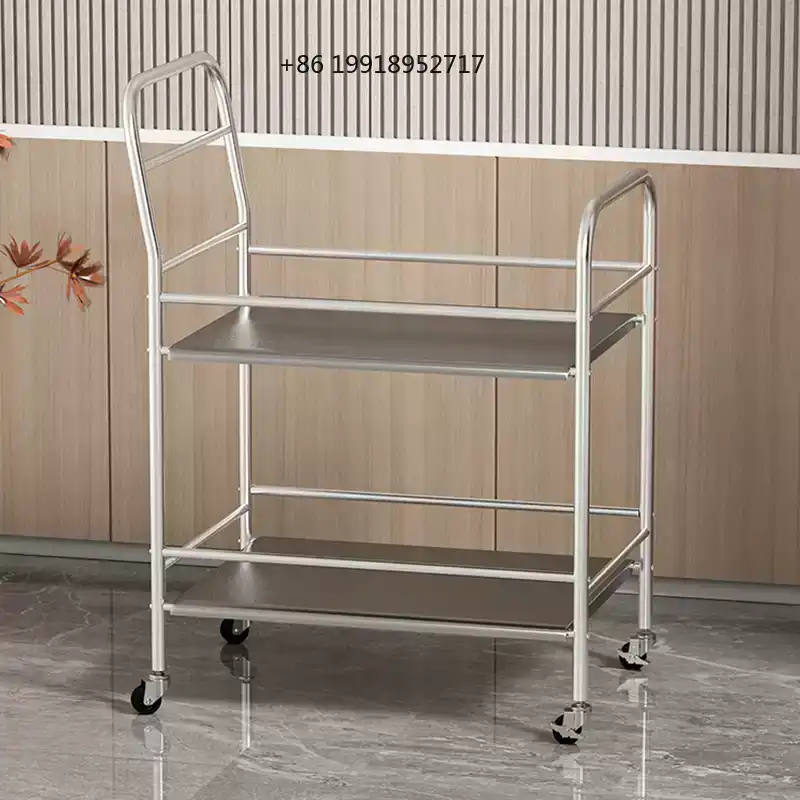 Food Storage In Restaurant - Wózek kuchenny ze stali nierdzewnej, wytrzymały