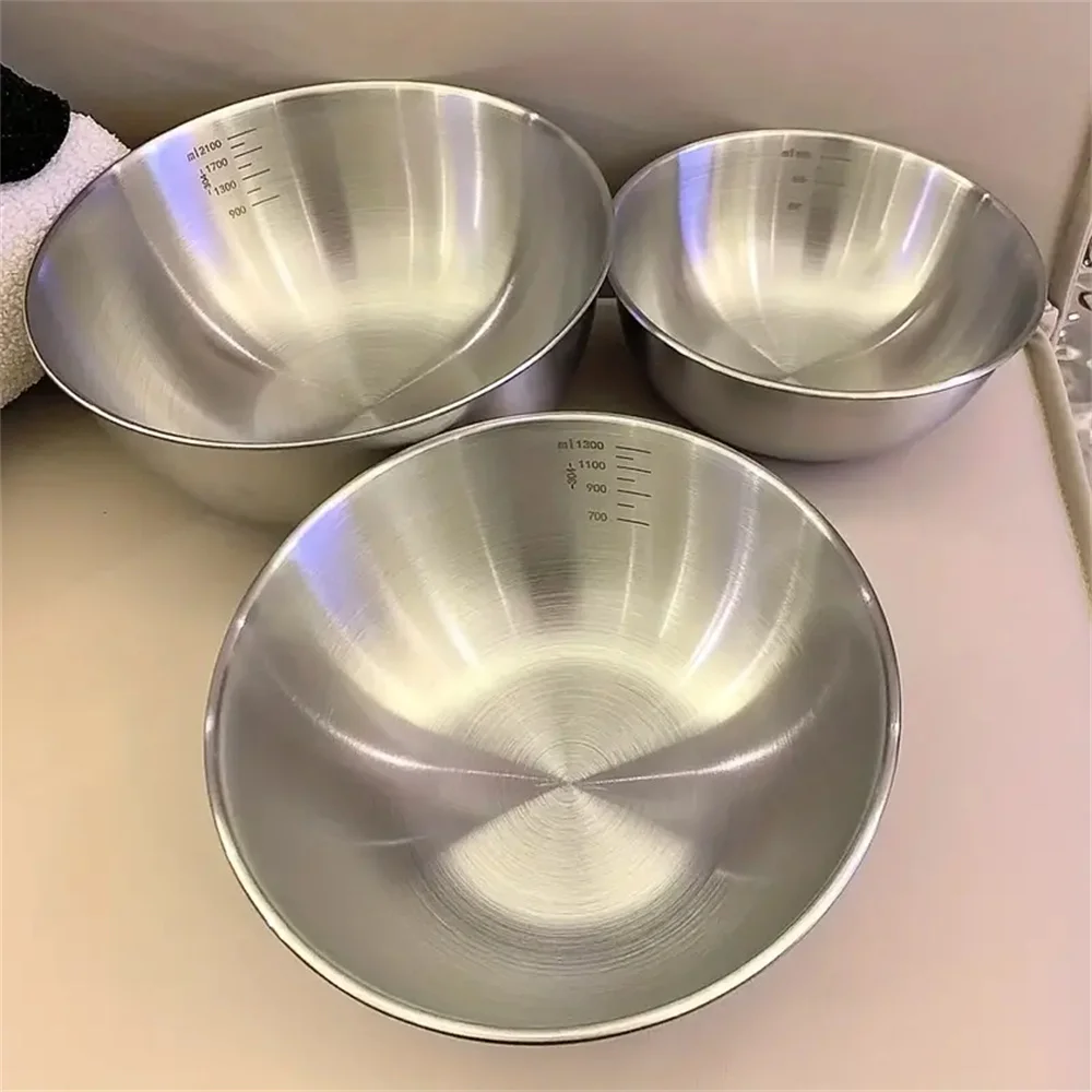 Set Food Storage - Zestaw 1-3 misek ze stali nierdzewnej