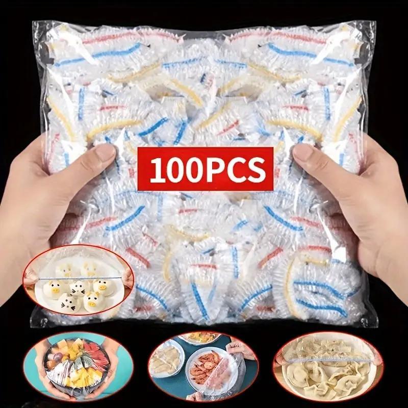Food Storage Keep Hot - Wielorazowe pokrywki do przechowywania żywności, 100