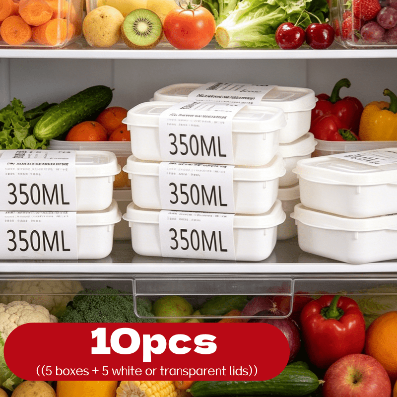 Set Food Storage - 10 szt. Zestaw pojemników do przechowywania