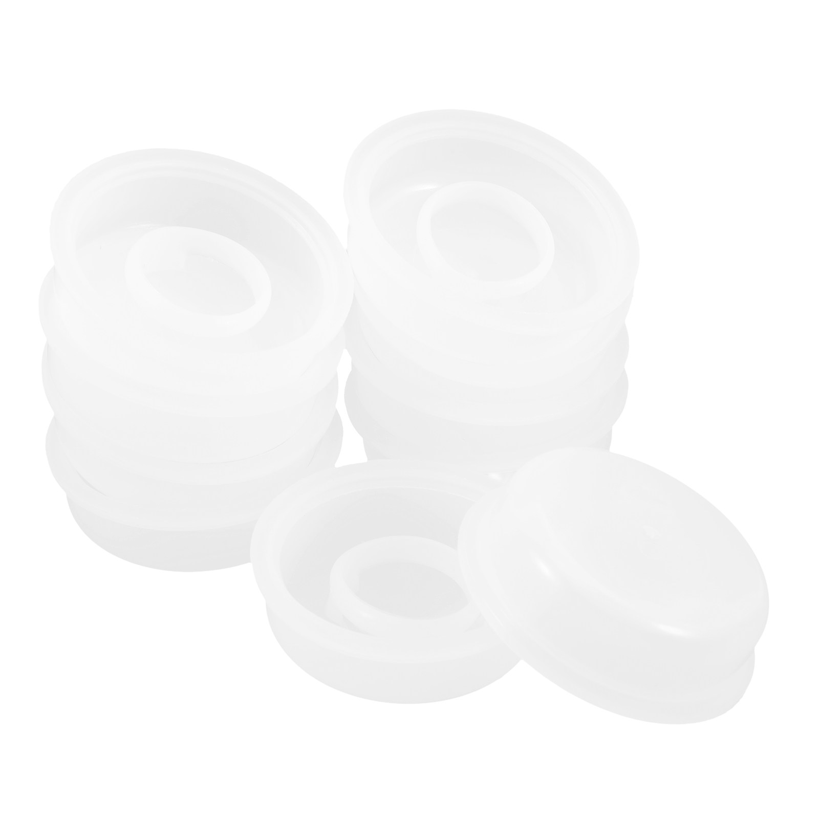Food Storage With Lids - 10 sztuk plastikowych pokrywek do wiader