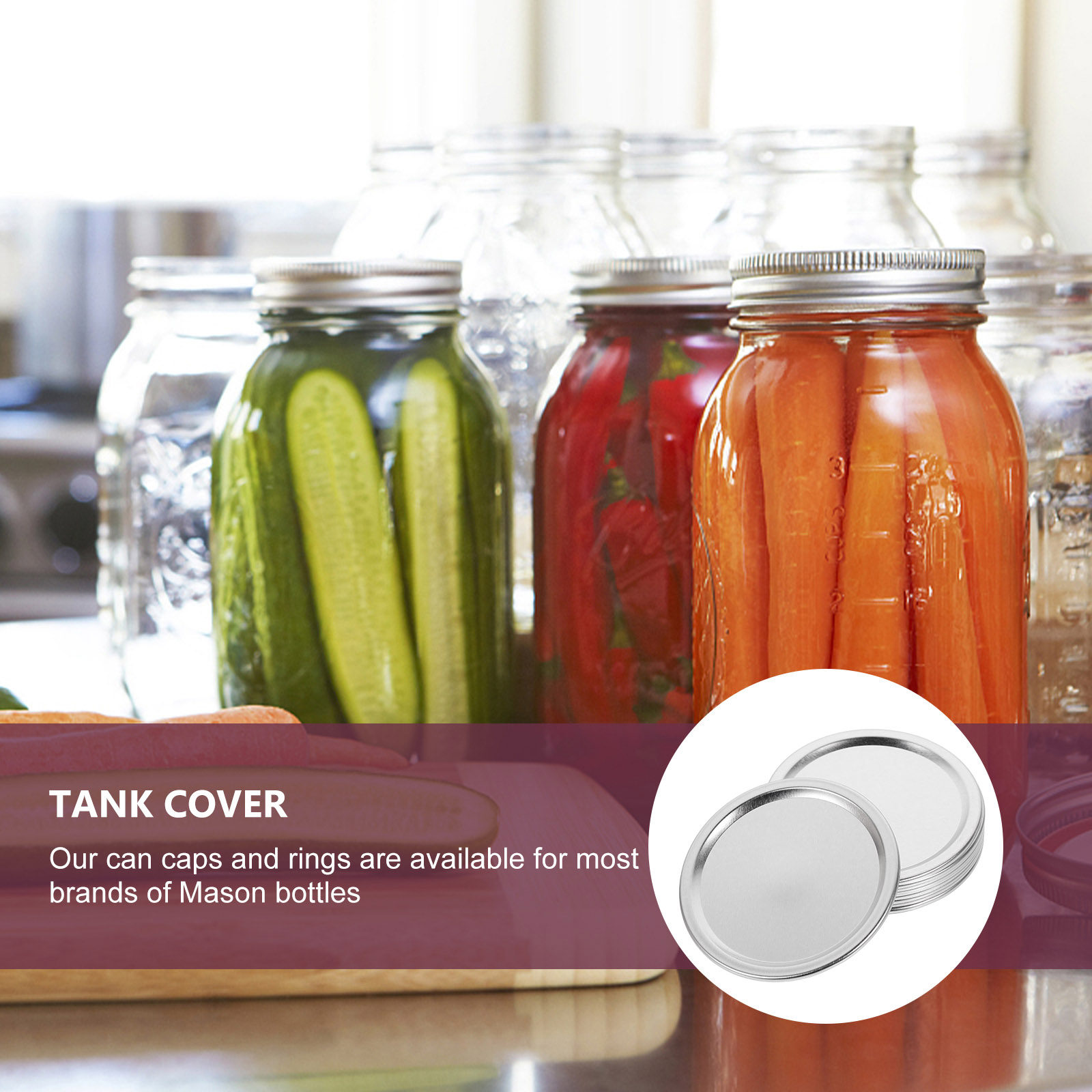 20 sztuk metalowych pokrywek d – Food Storage With Lids recenzja i cena