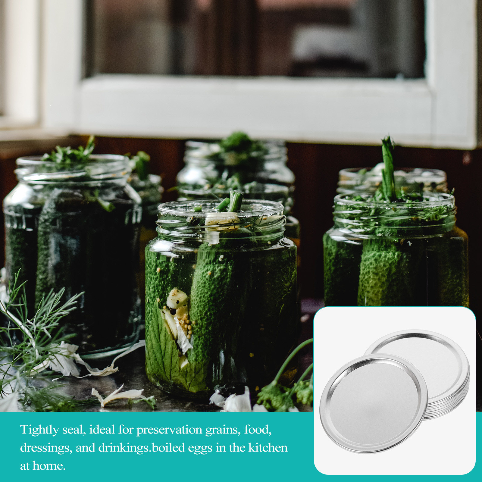 20 sztuk metalowych pokrywek d – Food Storage With Lids recenzja i cena