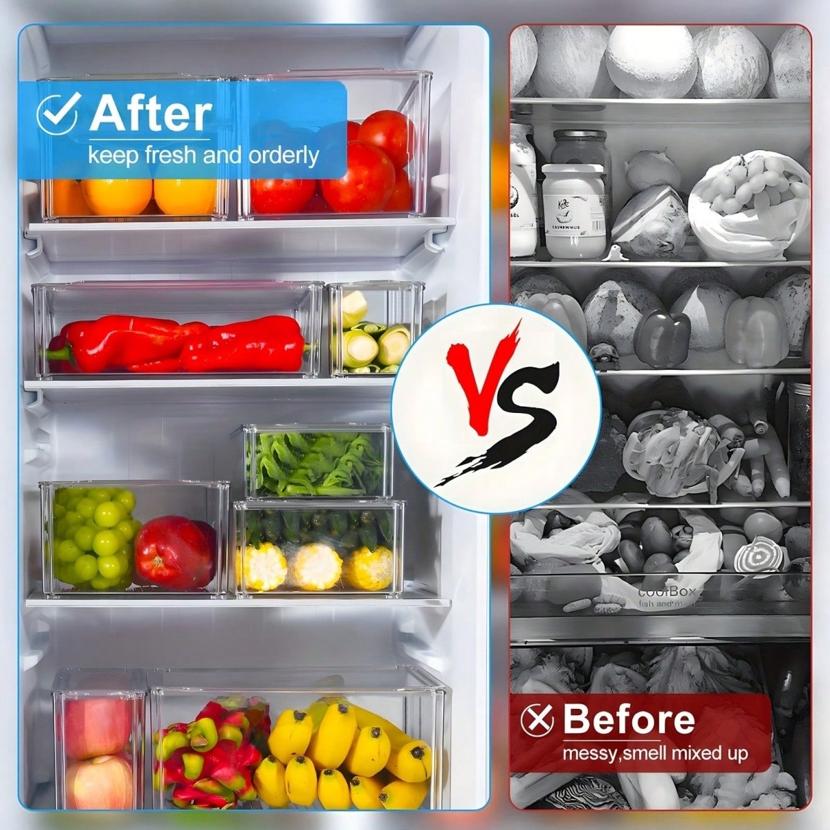 7/14-częściowy zestaw pojemnik – Food Storage Vegetables recenzja i cena