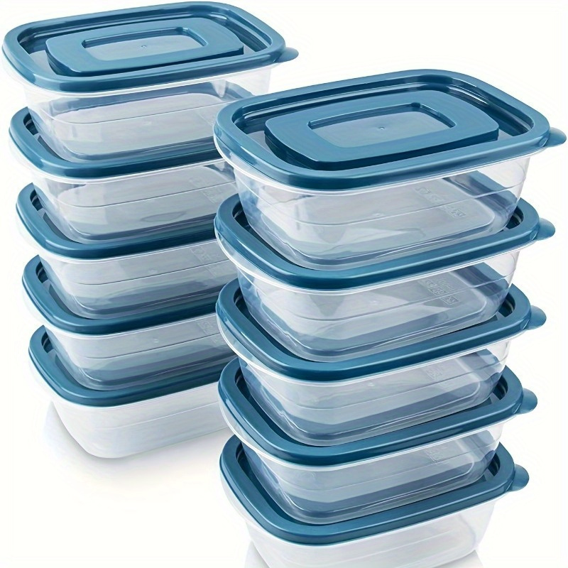 Zestaw 6 przezroczystych, plas – Food Storage Containers Set recenzja i cena