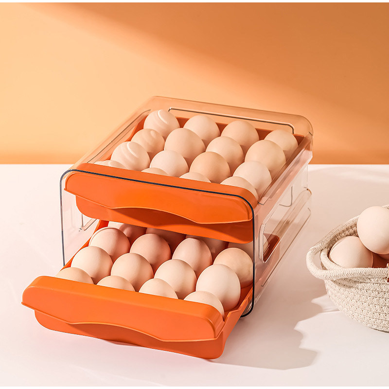 Dwupoziomowy pojemnik na jajka – Egg Storage Holder recenzja i cena