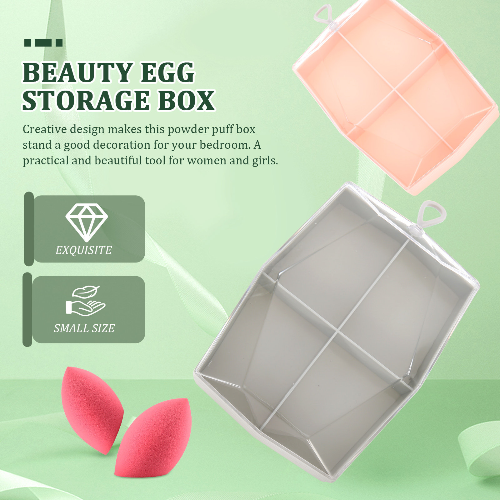 2 szt. przenośnych pudełek na  – Egg Storage Holder recenzja i cena
