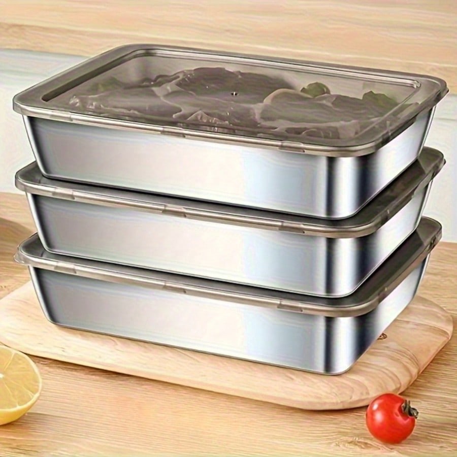 6 sztuk (3 pudełka + 3 pokrywk – Set Food Storage recenzja i cena