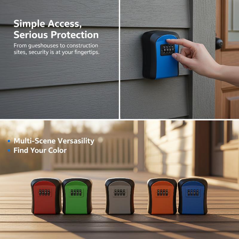 Ścienny sejf na klucze z 4-cyf – Food Storage Box With Lock And Key recenzja i cena