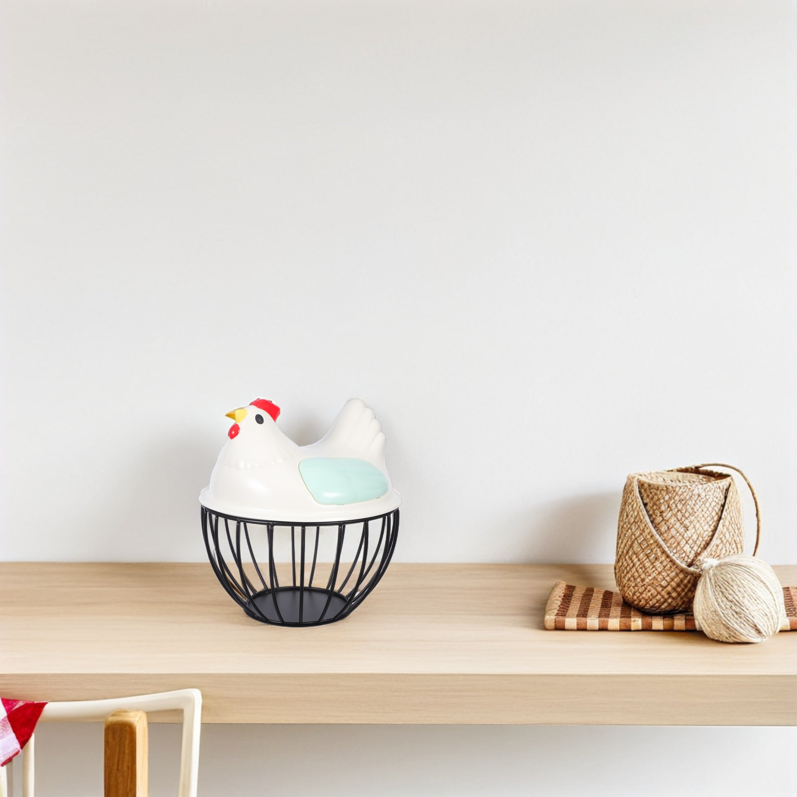 Metalowy koszyk na jajka z sia – Egg Storage Holder recenzja i cena