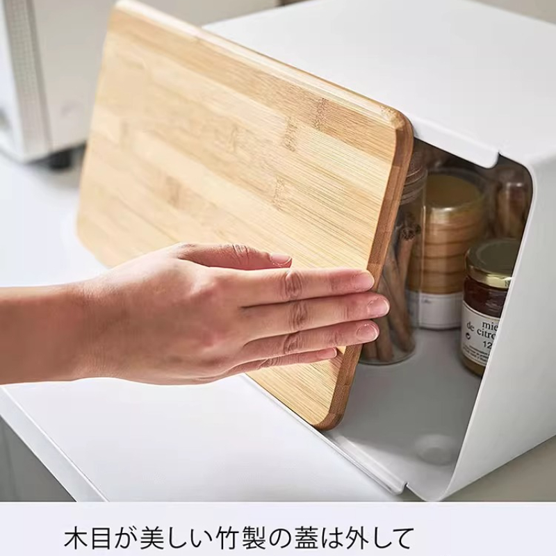 Pojemnik na chleb z bambusa do – Food Storage Handling recenzja i cena