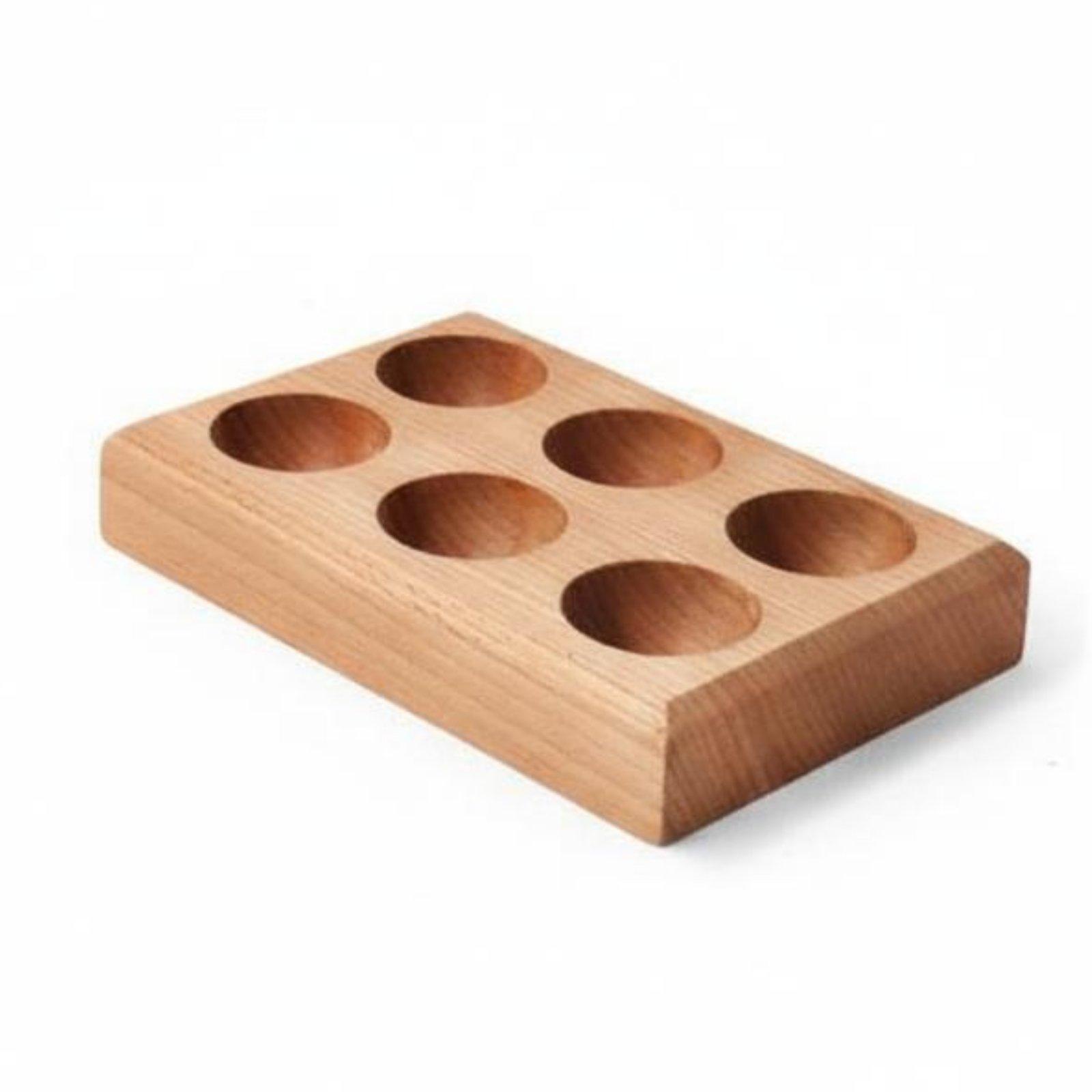Drewniany bukowy stojak na jaj – Egg Storage Holder recenzja i cena