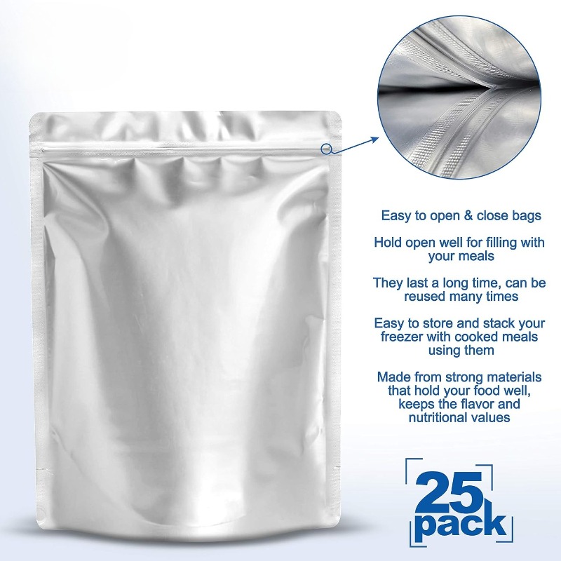 25 sztuk torebek mylarowych 10 – Food Storage Long Term recenzja i cena