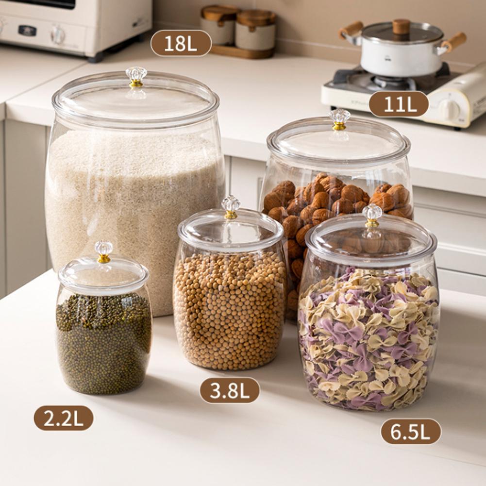 Duży przezroczysty plastikowy  – Food Storage With Lids recenzja i cena