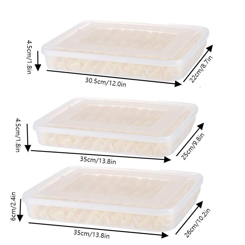 Pojemniki na pierogi, owoce, w – Food Storage Vegetables recenzja i cena