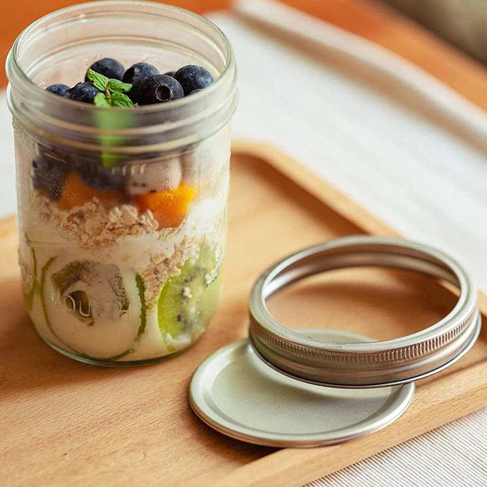 Słoiki Masona z szerokim otwor – Food Storage With Lids recenzja i cena