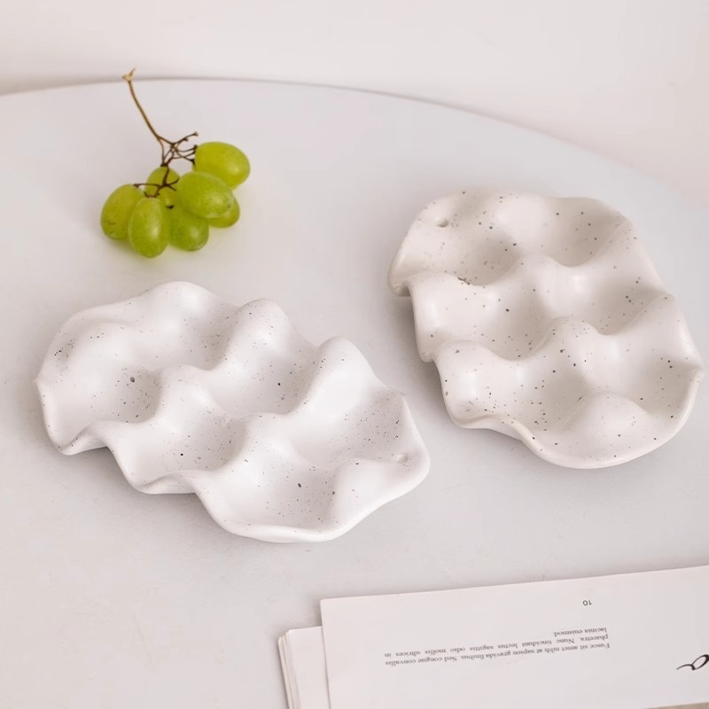 Prosty ceramiczny pojemnik na  – Egg Storage Holder recenzja i cena
