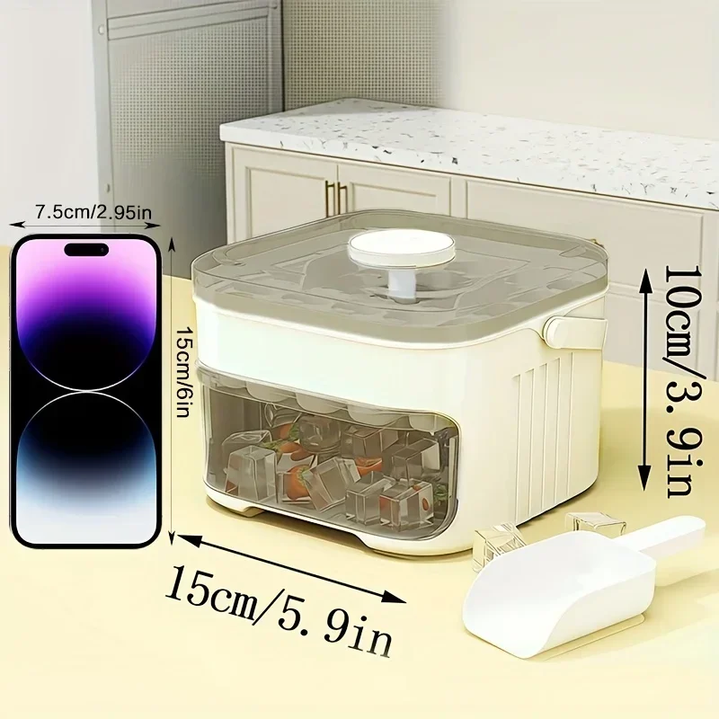 Forma do lodu w kostkach z łat – Food Storage System recenzja i cena