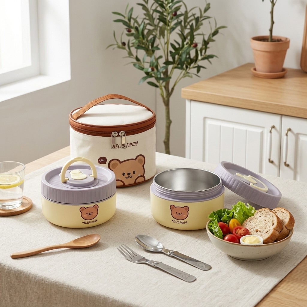 Pojemnik na lunch dla dzieci z – Food Storage Handling recenzja i cena